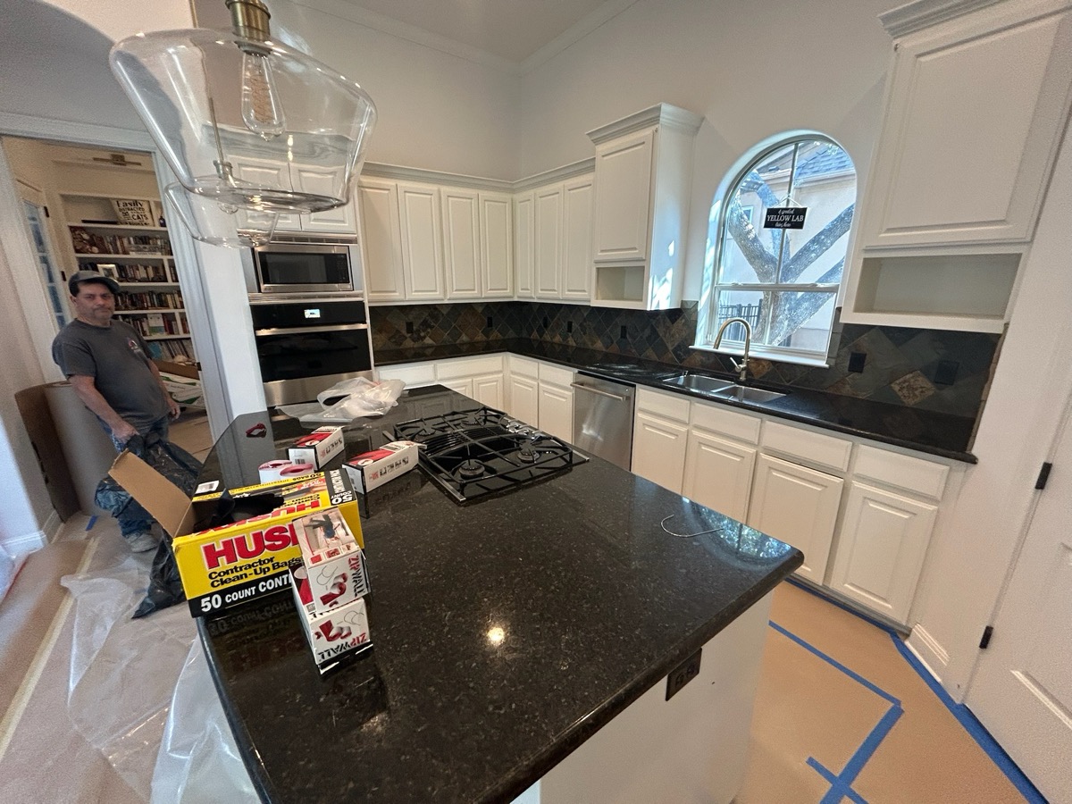 Kitchen before renovation - Austin TX